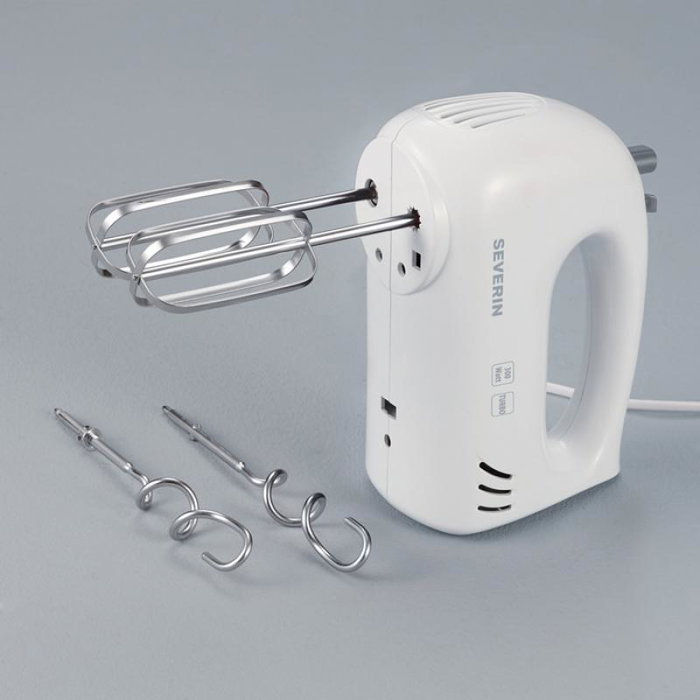 Severin HM 3820 Batidora de mano 300 W Blanco y gris Severin HM 3820 Batidora de mano 300 W Blanco y gris