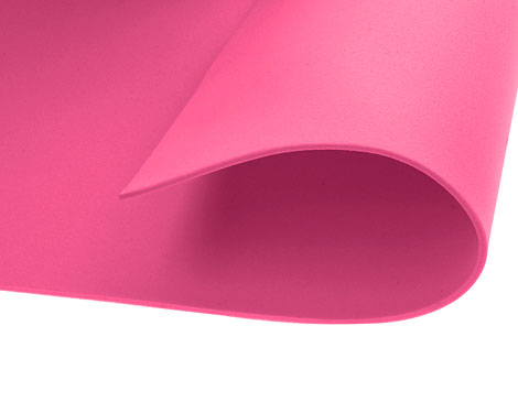 Innspiro Goma EVA rosa claro, 20 láminas de 20x30 cm x 1 mm