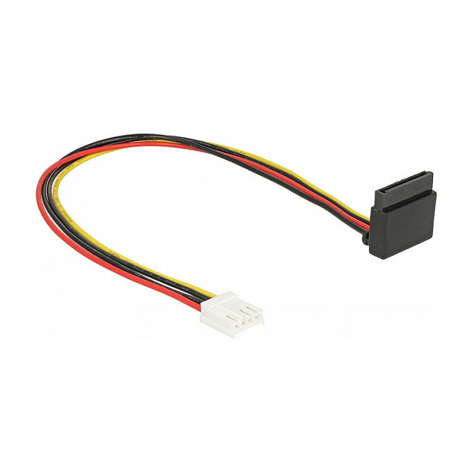 DeLOCK 85510 Cable de alimentación Floppy 4 pin a SATA 15 pin 0,3 m DeLOCK 85510 Cable de alimentación Floppy 4 pin a SATA 15 pin 0,3 m
