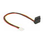 DeLOCK 85510 Cable de alimentación Floppy 4 pin a SATA 15 pin 0,3 m