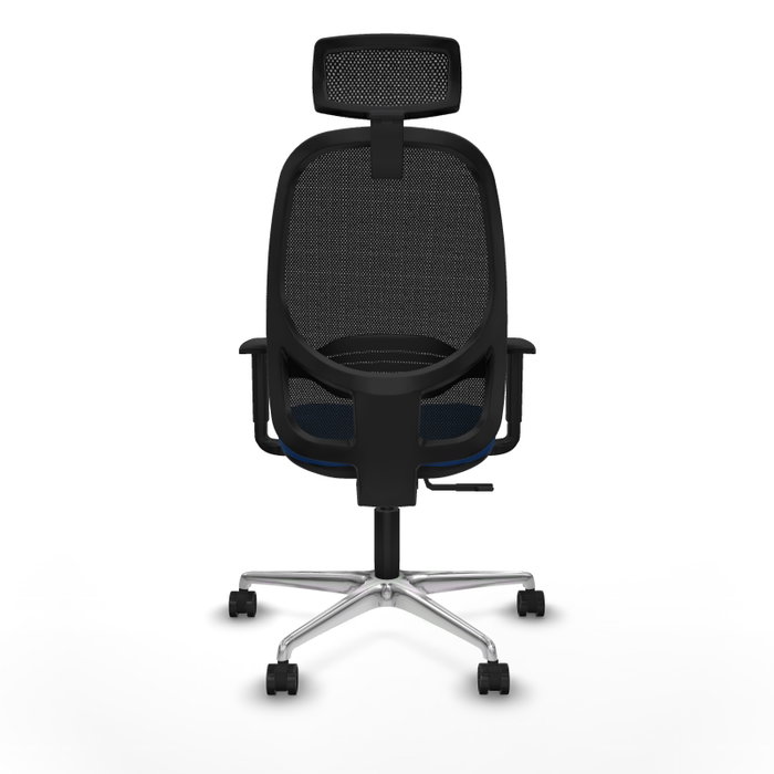 PIQUERAS Y CRESPO Silla de oficina Cilanco Azul y Negro con mecanismo Sincro PIQUERAS Y CRESPO Silla de oficina Cilanco Azul y Negro con mecanismo Sincro