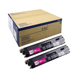Brother TN-900MTWIN Magenta Pack de 2