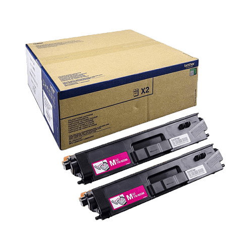 Brother TN-900MTWIN Magenta Pack de 2 Brother TN-900MTWIN Magenta Pack de 2
