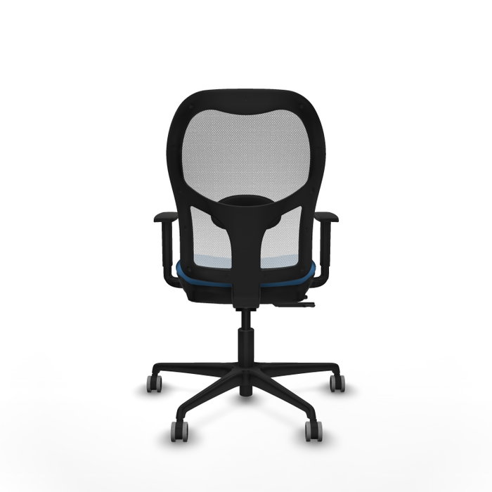 PIQUERAS Y CRESPO Silla de oficina Jorquera con mecanismo Sincro/Traslack, Azul claro y Blanco PIQUERAS Y CRESPO Silla de oficina Jorquera con mecanismo Sincro/Traslack, Azul claro y Blanco