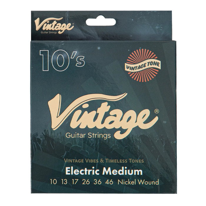 VINTAGE Cuerdas Guitarra Eléctrica Nickel 1046 VINTAGE Cuerdas Guitarra Eléctrica Nickel 1046