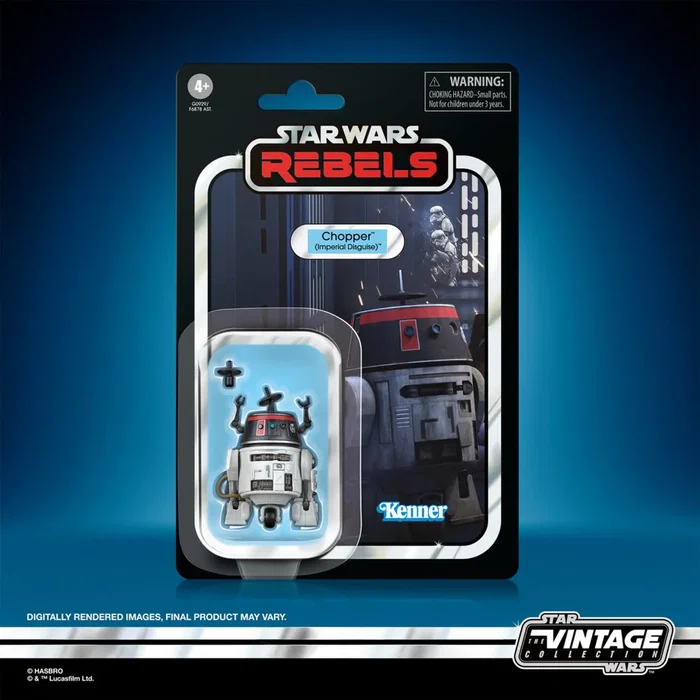 Hasbro Star Wars The Vintage Collection Chopper Imperial Disguise 9,5 cm