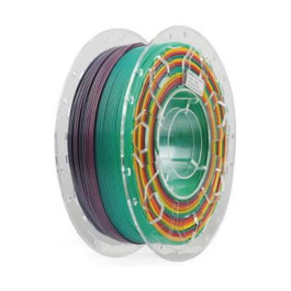 Creality CR PLA Filamento Rainbow 3D, 1 kg, 1,75 mm, Multicolor