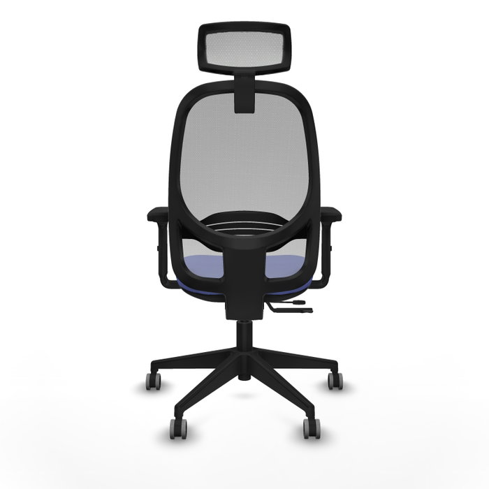 PIQUERAS Y CRESPO Silla de oficina Cilanco con mecanismo Sincro/Traslack, Azul claro y Gris PIQUERAS Y CRESPO Silla de oficina Cilanco con mecanismo Sincro/Traslack, Azul claro y Gris