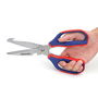 Workpro Tijeras multifunción 250 mm de acero inoxidable para bricolaje y cocina, corte multipropósito, agarre cómodo
