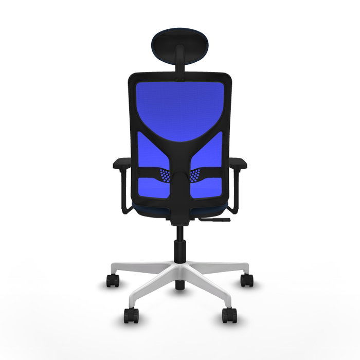 PIQUERAS Y CRESPO Silla de oficina Motilla con mecanismo Sincro, Azul PIQUERAS Y CRESPO Silla de oficina Motilla con mecanismo Sincro, Azul