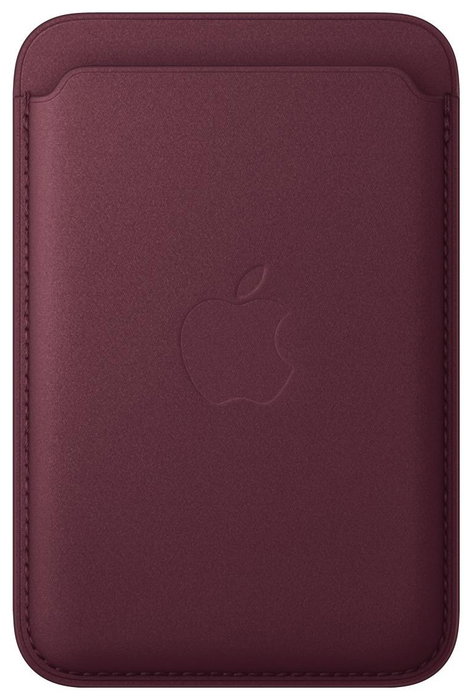 Apple Cartera de trenzado fino con MagSafe para iPhone, Borgoña Apple Cartera de trenzado fino con MagSafe para iPhone, Borgoña