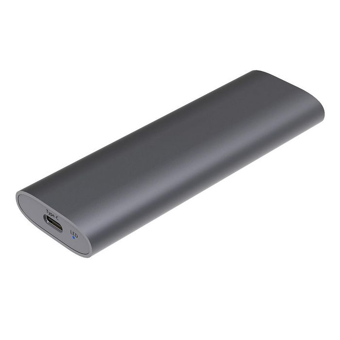 CoreParts Carcasa Externa USB 3.2 Tipo-C para SSD M.2 NVMe/SATA de Aluminio