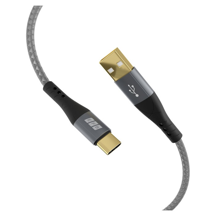 EFB Elektronik Set de 3 Cables USB-A a USB-C 60W QC 3A 2m EFB Elektronik Set de 3 Cables USB-A a USB-C 60W QC 3A 2m