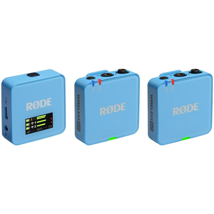 Røde Wireless GO III Azul (2 Transmisores, 1 Receptor) Røde Wireless GO III Azul (2 Transmisores, 1 Receptor)