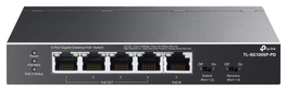 TP-Link TL-SG1005P-PD Switch Gigabit de 5 Puertos con 1 Puerto PoE++ de Entrada y 4 Puertos PoE+ de Salida