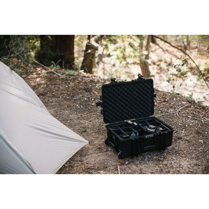 B&W Outdoor Case Type 6700 negro con sistema de divisores B&W Outdoor Case Type 6700 negro con sistema de divisores