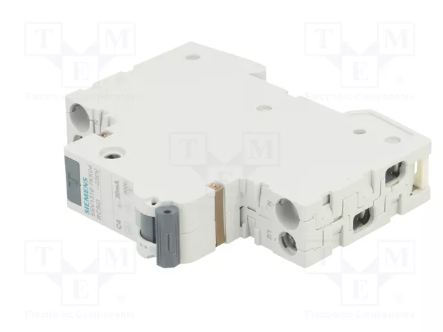 SIEMENS 5SV1316-7KK04 RCBO Tipo A 4A 30mA SIEMENS 5SV1316-7KK04 RCBO Tipo A 4A 30mA