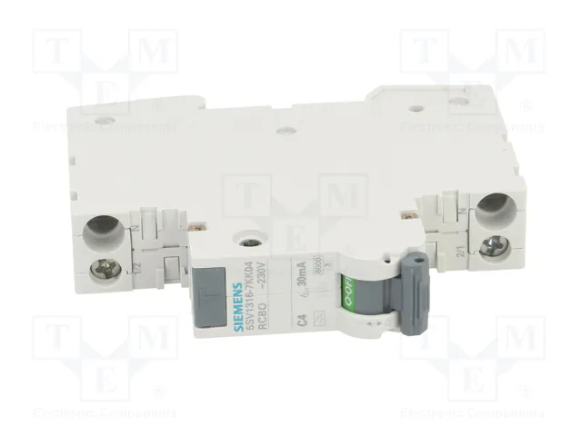 SIEMENS 5SV1316-7KK04 RCBO Tipo A 4A 30mA SIEMENS 5SV1316-7KK04 RCBO Tipo A 4A 30mA