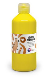 Tempera Tcolors Liquida 500 Ml (Botella) Amarillo