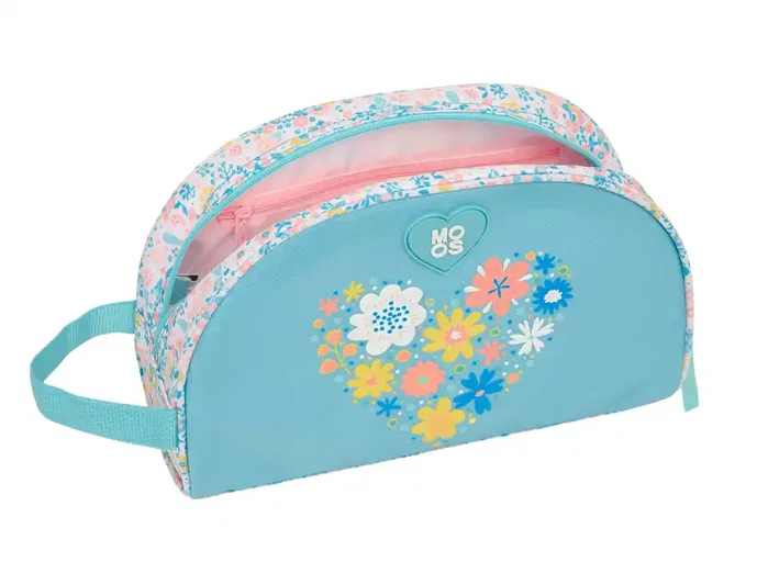 Safta Neceser adaptable a carro Moos Fiori reciclado 180x280x100 mm