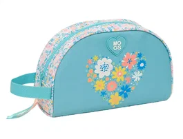 Safta Neceser adaptable a carro Moos Fiori reciclado 180x280x100 mm