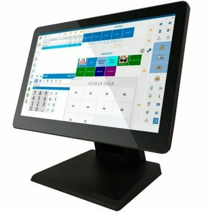 10POS TPV Táctil 10T-16J648128 15.6 pulg. Intel J6412 8GB 128GB SSD Negro