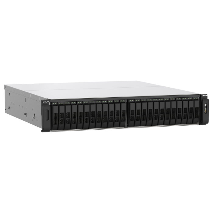 QNAP TS-h2490FU 24-Bay All-Flash NAS AMD EPYC 7302P 16-Core 256GB DDR4 2x2.5GbE 4x25GbE