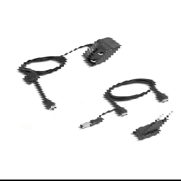 DeLOCK Docking Station USB 10 Gbps para 2.5 / 3.5 SATA HDD/SSD y M.2 NVMe PCIe/SATA SSD con Ventilador - Estación de Acoplamiento Externa