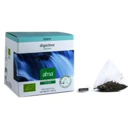 ALMA HOME Tisana Digestiva Infusión Ecológica 15 Pirámides Vegan - Menta, Anís, Regaliz, Hinojo