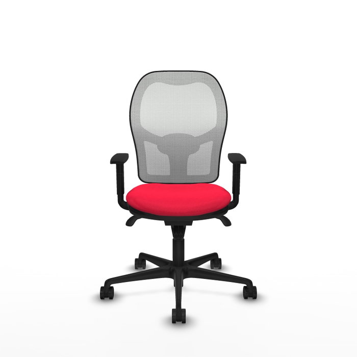 PIQUERAS Y CRESPO Silla de oficina Jorquera Rojo y Blanco PIQUERAS Y CRESPO Silla de oficina Jorquera Rojo y Blanco