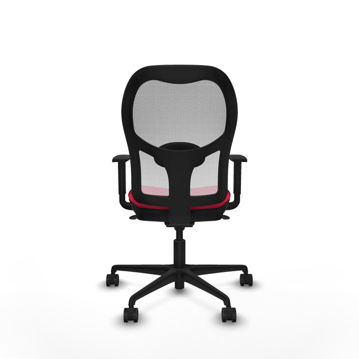 PIQUERAS Y CRESPO Silla de oficina Jorquera Rojo y Blanco PIQUERAS Y CRESPO Silla de oficina Jorquera Rojo y Blanco