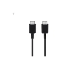 Samsung Cable EP-DW767JBE Tipo-C a Tipo-C 25W 3A 1.8m Negro