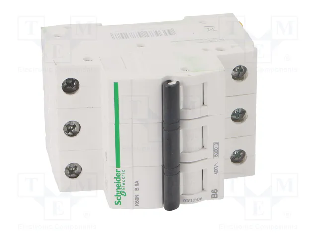 SCHNEIDER ELECTRIC Interruptor magnetotérmico ACTI9 K60N 3 polos 6A 6kA