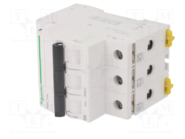 SCHNEIDER ELECTRIC Interruptor magnetotérmico ACTI9 K60N 3 polos 6A 6kA