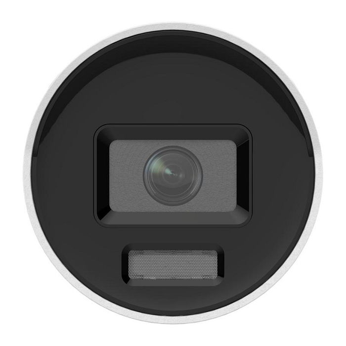 Hikvision DS-2CD2086G2H-IU Cámara de Seguridad IP Exterior Pro 8MP AcuSense, Lente 2.8mm, 4K, PoE, Visión Nocturna 40m, IP67, WDR 120dB, Blanco/Negro