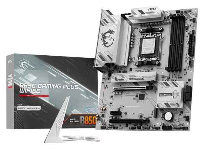 MSI B850 GAMING PLUS WIFI6E ATX AM5 DDR5 MSI B850 GAMING PLUS WIFI6E ATX AM5 DDR5