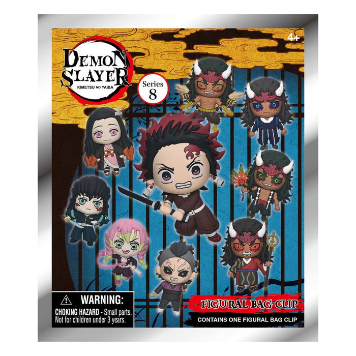 Demon Slayer Season 3 3D Colgantes Peluche Expositor Serie 8 (24)