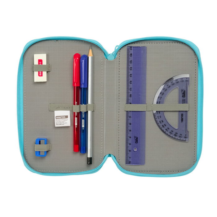 Portatodo Moos Fiori Multicolor 12,5 x 19,5 x 5,5 cm 37 Piezas