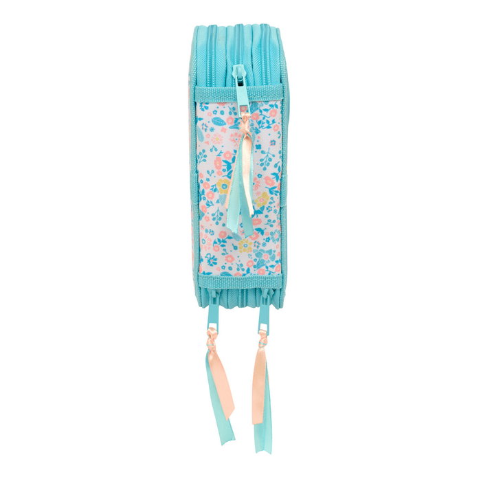 Portatodo Moos Fiori Multicolor 12,5 x 19,5 x 5,5 cm 37 Piezas