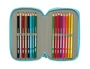 Portatodo Moos Fiori Multicolor 12,5 x 19,5 x 5,5 cm 37 Piezas