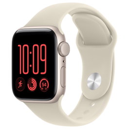 Apple Watch SE 3 40mm GPS Aluminio Polarstern/Sand con Correa Deportiva Arena S/M