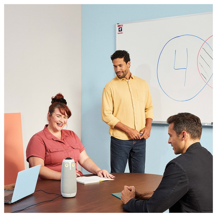 Owl Labs Whiteboard Owl - Cámara para pizarra 13 MP Full HD (4208x3120) 10 pps, sensor CMOS, Wi-Fi/Bluetooth 5.0, color blanco