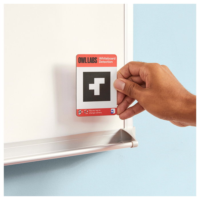 Owl Labs Whiteboard Owl - Cámara para pizarra 13 MP Full HD (4208x3120) 10 pps, sensor CMOS, Wi-Fi/Bluetooth 5.0, color blanco