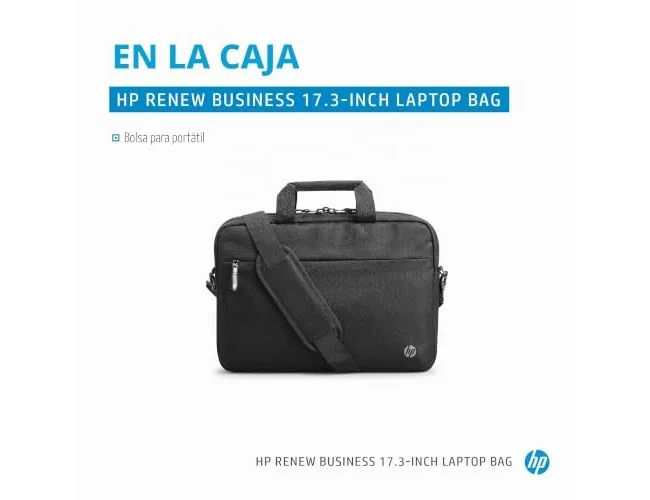 HP Maletín Renew Business para Portátil de 17,3 pulgadas, Negro HP Maletín Renew Business para Portátil de 17,3 pulgadas, Negro
