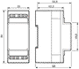 FINDER Relé de monitorización de nivel para líquido conductivo 230V AC