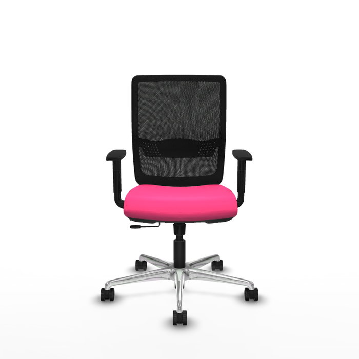 PIQUERAS Y CRESPO Silla de oficina Haches Rosa y Negro PIQUERAS Y CRESPO Silla de oficina Haches Rosa y Negro