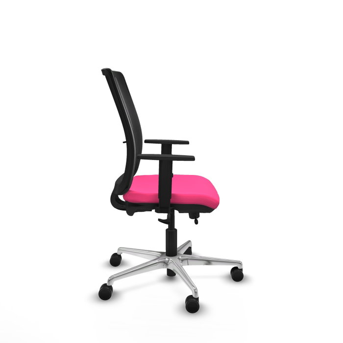 PIQUERAS Y CRESPO Silla de oficina Haches Rosa y Negro PIQUERAS Y CRESPO Silla de oficina Haches Rosa y Negro