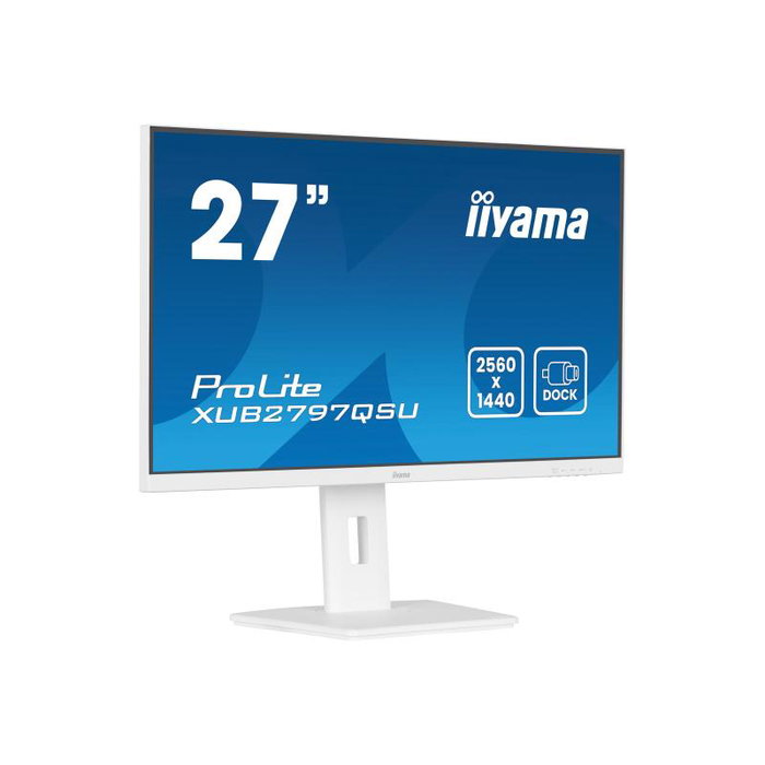 Iiyama Monitor LED 27" Ultra HD 4K, 16:9, 3840x2160, 5ms, HDMI, DisplayPort, Speaker, XUB2797QSU-W2