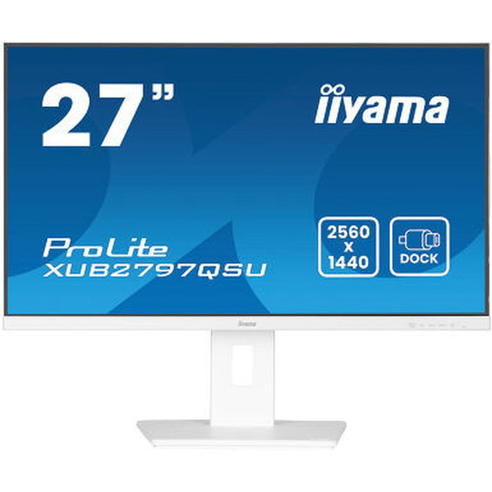 iiyama ProLite XUB2797QSU-W2 Monitor 27 pulg. QHD IPS Blanco