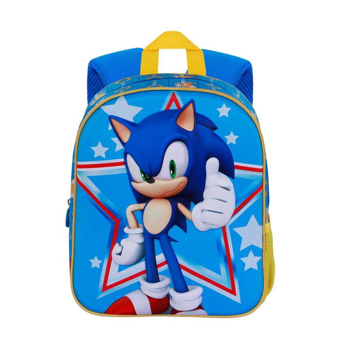 Karactermania Mochila Sonic 3D Elite Star Azul